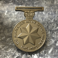 5 x AUSTRALIAN ACTIVE SERVICE MEDALS (AASM) 1945 - 1975 | DEALER | WHOLESALE 