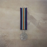 AASM 1945 - 1975 MINIATURE | VIETNAM | MALAYA | AUSTRALIAN ACTIVE SERVICE MEDAL