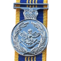 Defence Long Service Medal [Miniature] Replica + 15cm of Ribbon