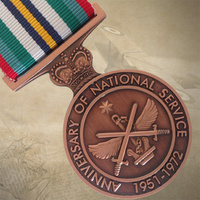 ANNIVERSARY OF  AUSTRALIAN NATIONAL SERVICE 1951-1972 MEDAL | DEFENCE | FORCE