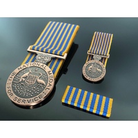 National Medal Set | Court Mounted | Service | Military | ADF | Full Size | Mini | Ribbon Bar