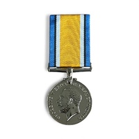 WWI BRITISH WAR MEDAL | SWING MOUNTED | WW1 | WORLD WAR ONE | CAMPAIGN | ARMY