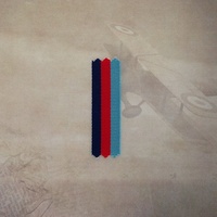 1939 - 1945 STAR MEDAL RIBBON - 1 x METER | MINIATURE | WORLD WAR II | WWII 