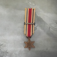 AFRICA STAR MEDAL - ANTIQUE TONE | WWII | MINIATURE | ARMY | AUSTRALIA | WAR
