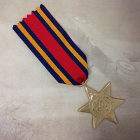 BURMA STAR MEDAL | GOLD TONE | WWII | WORLD WAR TWO | MILITARY | AUSTRALIA