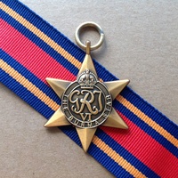 WWII BURMA STAR MEDAL | WOLD WAR TWO | ANTIQUE TONE | AUSTRALIA | MILITARY