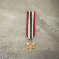 ITALY STAR MEDAL - GOLD TONE | WWII | MINIATURE | ARMY | AUSTRALIA | WAR