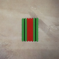 1939 - 1945 DEFENCE MEDAL RIBBON - TKS | 500mm | FULL SIZE | WWII | WORLD WAR TWO