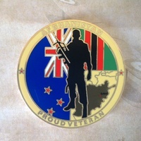 New Zealand Afghanistan Collector/ Challenge Coin