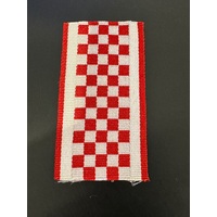 Country Fire Authority Ribbon | 6 INCHES | FULL SIZE | CFA | Victoria | TKS