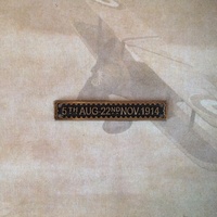 1914 Mons Star Clasp | 5th Aug - 22nd Nov 1914