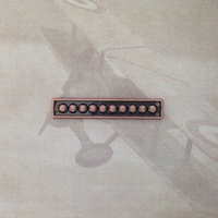 NATIONAL MEDAL RIBBON BAR CLASP | AUSTRALIA | MEDAL | MOUNTING | SERVICE