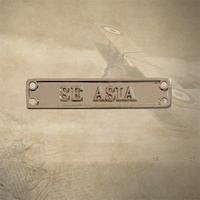 ASM 1945 - 1975 SE ASIA CLASP | MEDAL | MOUNTING | SERVICE | SINGAPORE | VIETNAM