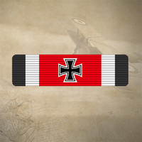 1939 GERMAN IRON CROSS STICKER / DECAL 120mm x 30mm  |  7YR UV + WATER RATED