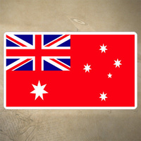 AUSTRALIAN MERCHANT NAVY DECAL | STICKER | 120mm x 70mm | 7yr WTR + UV PROOF
