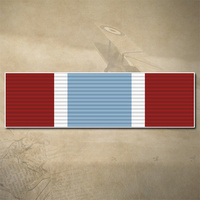 CANADA GENERAL CAMPAIGN STAR - ALLIED FORCE MEDAL RIBBON BAR DECAL | 45MM x 15MM