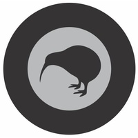 NEW ZEALAND AIR FORCE ROUNDEL SUBDUED - RIGHT FACING | 100MM DIAMETER | NZ | KIWI | RNZAF