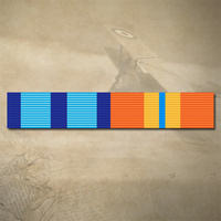 NSW POLICE AND ACT EMERGENCY MEDAL RIBBON BAR STICKER / DECAL | WATER & UV PROOF