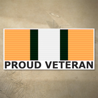 MULTI FORCE OBSERVERS MEDAL DECAL - PROUD VETERAN | 150MM X 65MM | AUSSIE | PRIDE | MILITARY | MFO