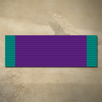 GENERAL SERVICE MEDAL 1962 MEDAL RIBBON BAR STICK ER / DECAL | GSM 1962+