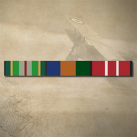 AASM 1975+, AOSM BORDER PROTECT AND ADM MEDAL RIBBON BAR STICKER DECAL