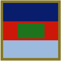 AUSTRALIAN DEFENCE FORCE ACADEMY UNIT COLOUR PATCH - DECAL / STICKER 