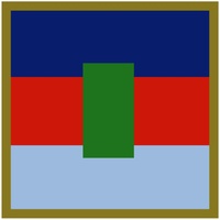 AUSTRALIAN DEFENCE INTERNATIONAL TRAINING CENTRE UNIT COLOUR PATCH - DECAL / STICKER