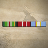 AUSTRALIAN ACTIVE SERVICE MEDAL, ADM + UN EAST TIMOR MEDAL RIBBON BAR STICKER / DECAL | WATER & UV PROOF