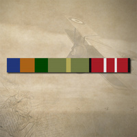AOSM BORDER PROTECT+ HOSM +ADM MEDAL RIBBON BAR STICKER / DECAL | WATER & UV PROOF
