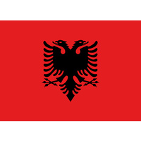 ALBANIA COUNTRY FLAG | STICKER | DECAL | MULTIPLE STYLES TO CHOOSE FROM