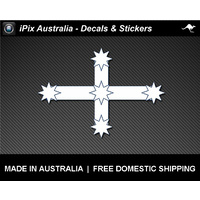 AUSTRALIAN SYMBOL FLAG DECAL | STICKER | 155mm x 105mm | STOCKADE | AUSSIE | PRIDE | SOUTHERN CROSS