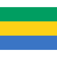 GABON COUNTRY FLAG | STICKER | DECAL | MULTIPLE STYLES TO CHOOSE FROM