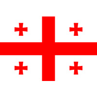 GEORGIA COUNTRY FLAG | STICKER | DECAL | MULTIPLE STYLES TO CHOOSE FROM