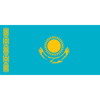 KAZAKHSTAN COUNTRY FLAG | STICKER | DECAL | MULTIPLE STYLES TO CHOOSE FROM