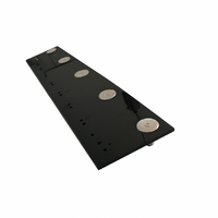 Miniature Medal Court Mounting Plate [ 12 Medals ] | 192mm x 40mm