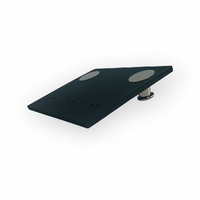 Miniature Medal Court Mounting Plate [ 3 Medals ] | 48mm x 40mm