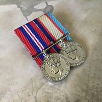 1939-45 War Service Medal and 1939-45 Australian Service Medal (Miniature) Medals | Mounted