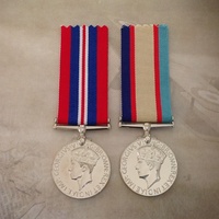 1939-1945 WAR MEDAL + 1939-1945 AUSTRALIAN SERVICE MEDAL | PAIR | WWII | ASM