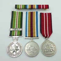 AUSTRALIAN AFGHANISTAN MEDAL TRIO GROUP + BAR | AASM | ADM | ICAT | COMBAT 