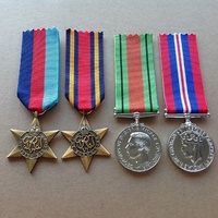WWII BURMA STAR MEDAL GROUP | ANZAC | WORLD WAR II | ANTIQUE | COMMONWEALTH