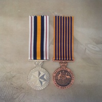 NATIONAL POLICE SERVICE MEDAL + NATIONAL MEDAL PAIR | AUSTRALIA