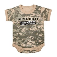 Army Brat ACU Camo 1pc Bodysuit | COMMANDO OF THE PLAYGROUND | DRESS | COSTUME 