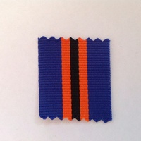 New Zealand GSM 1992 - Warlike Medal Ribbon - 1 x Meter ** CLEARANCE ** 