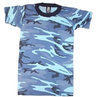 Kids Blue Camo T-Shirt | COMBAT | DRESS | PLAY | ARMY