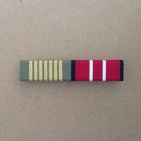 National Emergency Medal + Australian Defence Medal Ribbon Bar | NEM | ADM