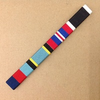 1939-45 Star, ACE Star, 1939-45 War Medal and NZ War Service Medal Ribbon Bar