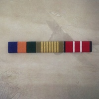 OSM BORDER PROTECT, NATIONAL EMERGENCY MEDAL + ADM MEDAL RIBBON BAR | AUSTRALIA