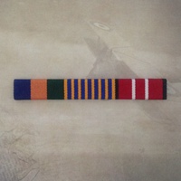 OSM BORDER PROTECT, NATIONAL MEDAL + ADM MEDAL RIBBON BAR | AUSTRALIA