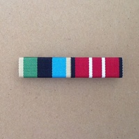 Australian Middle East OSM + Australian Defence Medal Ribbon Bar | AOSM | ADM