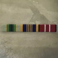 ASM 1975+, LONG SERVICE MEDAL AND AUSTRALIAN DEFENCE MEDAL RIBBON BAR